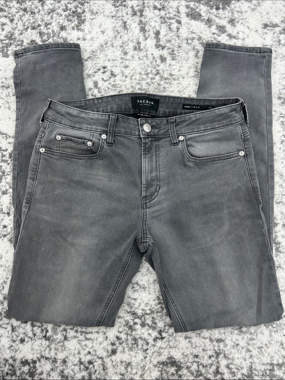 PacSun Gray Skinny Men's Jeans